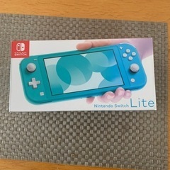 おもちゃ ポータブルゲーム Switch ターコイズブルー ほぼ未使用