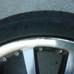 17インチアルミホイールセット PCD100 4H 7J オフセット50