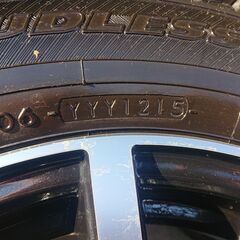 アルミホイール ４穴 PCD100　＋ スタッドレスタイヤ（YOKOHAMA iceGUARD iG30）185/65R14　ホンダ　フリードスパイク、モビリオスパイクで使用してました