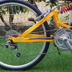 間もなく終了します。早い者勝ち！もう値下げなし！最後のチャンス❗GIANT WARP DS-1 フルサスモデル　６０６１アルミ