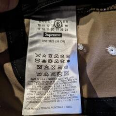 Supreme × MM6 キャンプキャップ