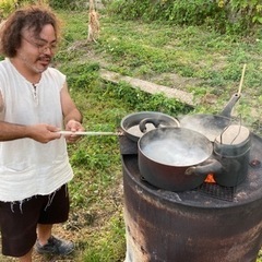 久高島の海水で塩づくり体験🧂 （神の塩）と自然栽培米炊飯 - 教室・スクール