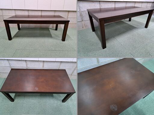 NITORI ニトリ 応接（3人用ソファ・1人用ソファ2点・センターテーブル）セット LEGNO レグノ 本革 オフィス 事務 幅185cm× 奥行80cm×高さ74cm - 応接セット