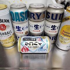 サントリー生ビール500mg３本やその他　合計７本