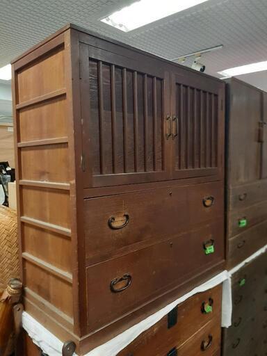 【引取先決まりました！】築100年以上の古民家から入荷 時代家具 古道具 箪笥 タンス チェスト 和箪笥 アンティーク 骨董 和家具 ③
