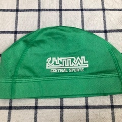 セントラル　スイミング　緑帽子　M