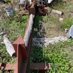 薪割り機　　炭焼き用特注　出品