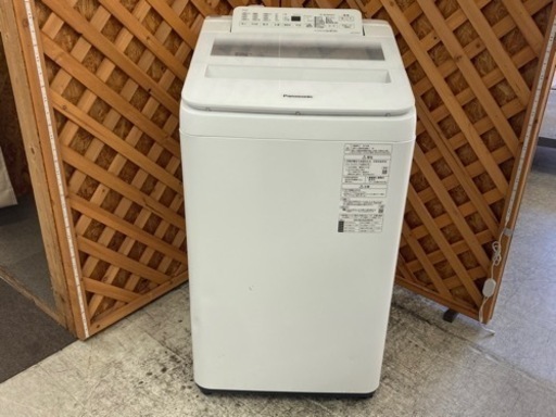 【愛品館江戸川店】保証充実　パナソニック　2019年製　7.0kg全自動洗濯機　NA-FA70H7