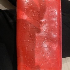 Dior ピンク財布