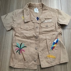 子供服　RODEO CROWNS刺繍シャツ95-105