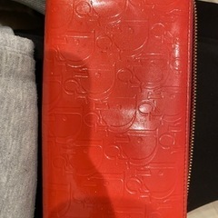 Dior ピンク財布