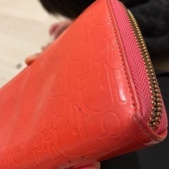 Dior ピンク財布
