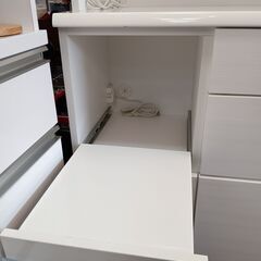 NITORI キッチンボード レンジボード 鏡面 ホワイト 白 ニトリ サイズ 