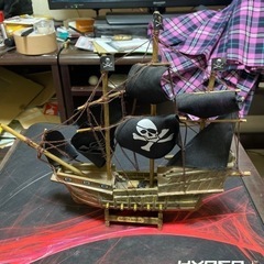 海賊船オブジェ