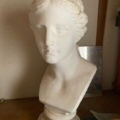 ミロのビーナス頭部の石膏像