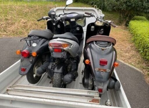 原付バイク、車を多数台扱っております。不動車等無料回収もしてます。