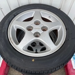 175/60R14　日産純正アルミ夏タイヤ 4本セット