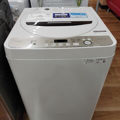 6ヶ月間動作保証付    ＳHARＰ  全自動洗濯機