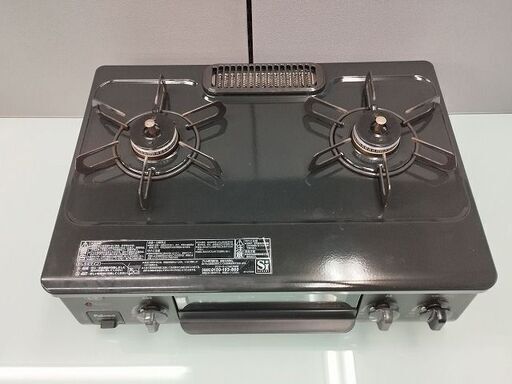 パロマ ガステーブル IC-S37K-L LPガス用『中古良品』2020年式 - ガス 