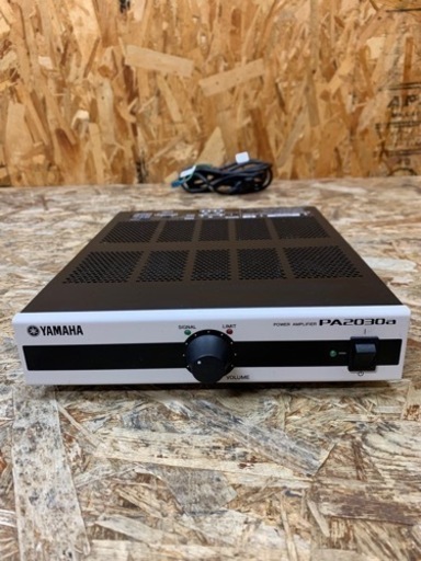 (6227) YAMAHAヤマハ パワーアンプリファイアーPA2030a ハイロー兼用 アンプ 中古品