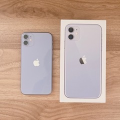 【値下げ】iPhone11 本体　箱あり　simフリー　初期化済み