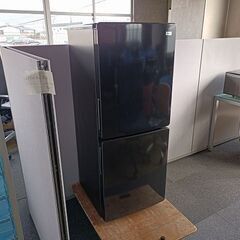 ハイアール　JR-NF148B　２ドア冷蔵庫　黒色　148L『中古良品』2019年