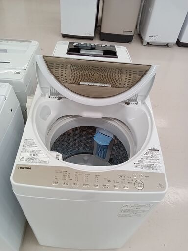 ★ジモティ割あり★ TOSHIBA 洗濯機 AW-7G8 7.0kg 20年製 動作確認／クリーニング済み TC2437
