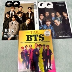 【3冊セット】BTS 雑誌　GQjapan TIME BTS