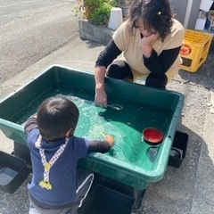 4月13日　めだかすくい＆販売会