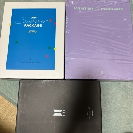BTS サマパケ　ウィンパケ　セット