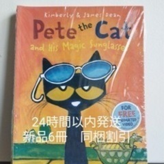 大人気　英語絵本　Pete the cat シリーズ　 大きな絵...