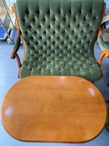 Daniel 横浜ダニエル 2人用ソファ/1人用イス オットマンサイドテーブル