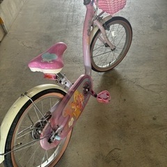 子ども自転車　プリンセス仕様