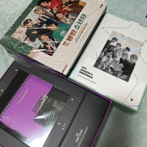 【3つセット】BTS シーグリseason greeting