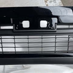 ZSU60W ZSU65W AVU65W 前期 ハリアー ハイブリッド 純正フロントバンパー ブラック　黒　ソナー穴無