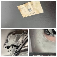 ZSU60W ZSU65W AVU65W 前期 ハリアー ハイブリッド 純正フロントバンパー ブラック　黒　ソナー穴無