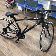 【値下げ】自転車 クロスバイク LUPUS 700C ブラック