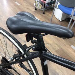 【値下げ】自転車 クロスバイク LUPUS 700C ブラック