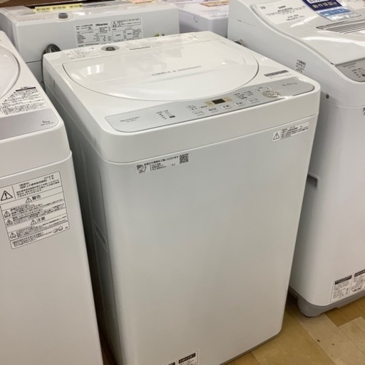 【トレファク ラパーク岸和田店】2018年製 SHARP 全自動洗濯機 入荷しました【6ヶ月保証】