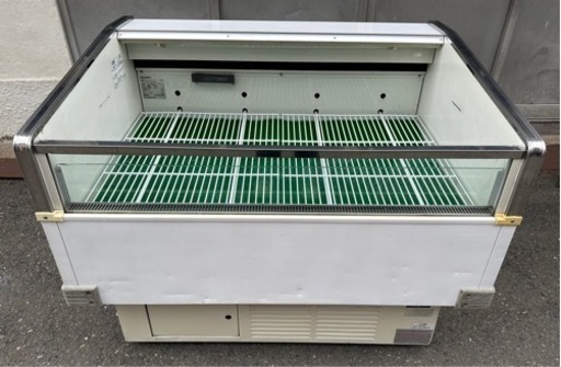 【動確済み】三菱 業務用 平形オープンショーケース X-SKM-480SRB 189L 単相 100V 冷蔵ショーケース 厨房 MITSUBISHI キャスター付き 大阪