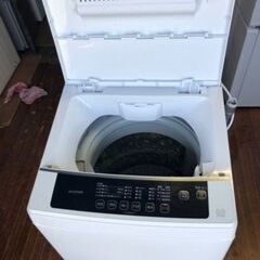 福岡市内配送設置無料 2021年式 アイリスオーヤマ 上面 洗濯機 6kg 全