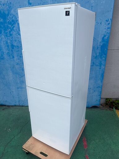 FZZA09072　シャープ SHARP 冷蔵庫 SJ-PD28H-W 280L 右開き 2ドア