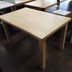 たかやま manuf MT オーク無垢材 ダイニングテーブル『中古美品 