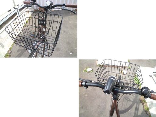 27インチ シティサイクル 自転車 切替なし ブラウン系 カギ付き ママチャリ 苫小牧西店 27インチ シティサイクル 自転車 切替なし ブラウン系 カギ付き