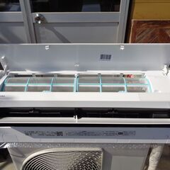 中古美品！ TOSHIBA 東芝 ルームエアコン RAS-H221M(W) 2022年製