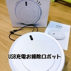 USB充電お掃除ロボット　夜12時まで受取OK👍