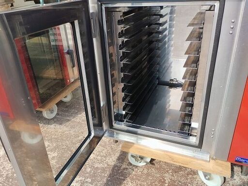 マルゼン MBCO-5E、MBKH-5E ベーカリーコンベクションオーブンと架台