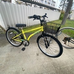 【ネット決済】24インチ　子供自転車 クロスバイク