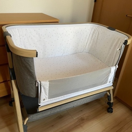 Maydolly コンパクトベビーベッド 折りたたみ可能 - ベビーベッド、家具 