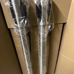 ベルトパーテーション　ベルト黒　8本